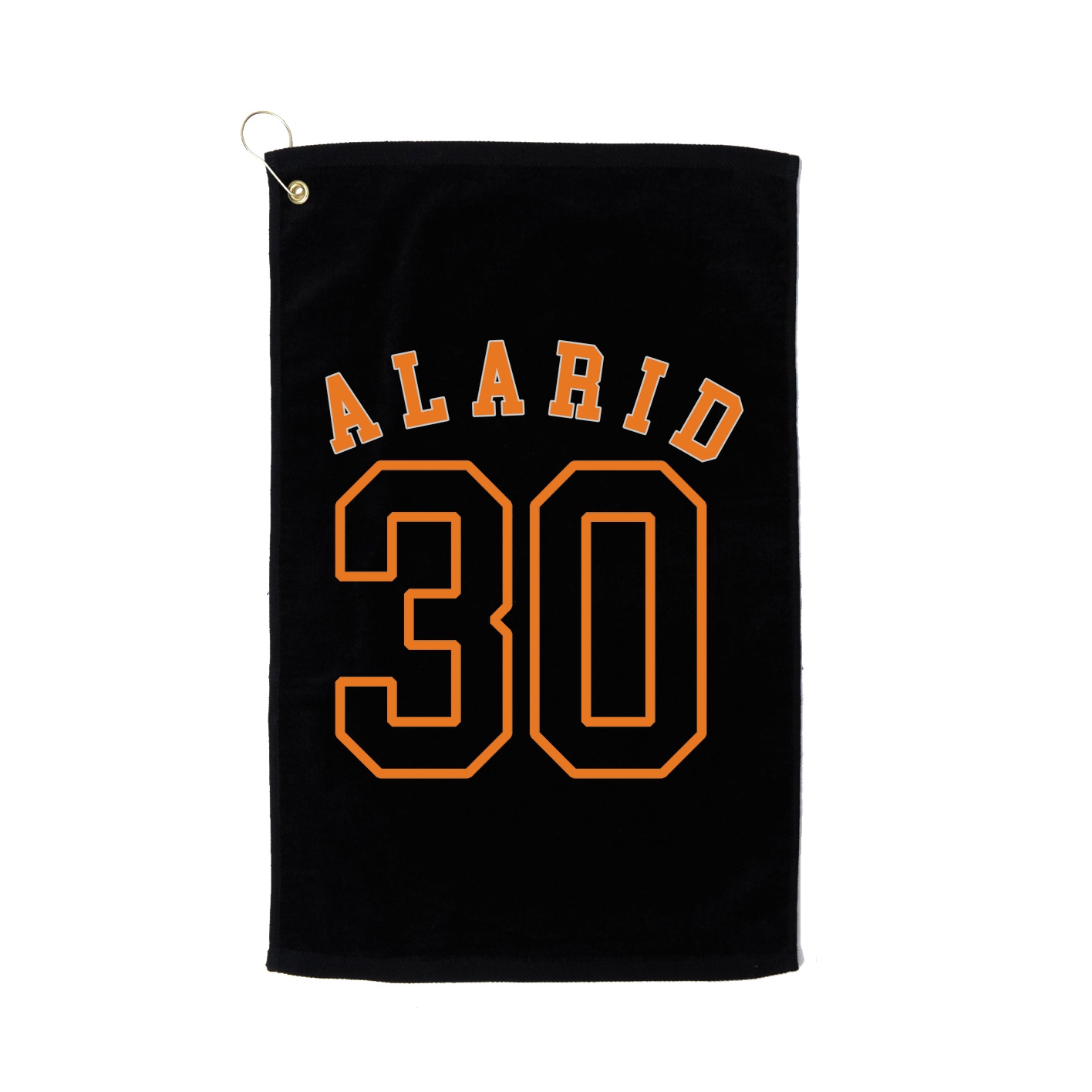 Golf Towel — Shirsey Arch in Black