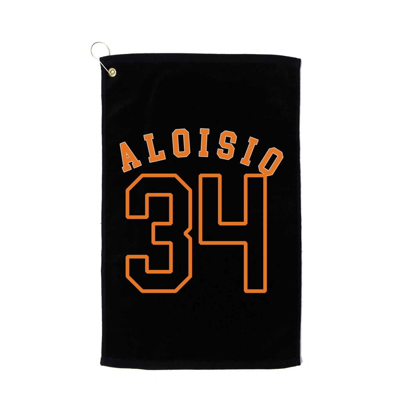 Golf Towel — Shirsey Arch in Black