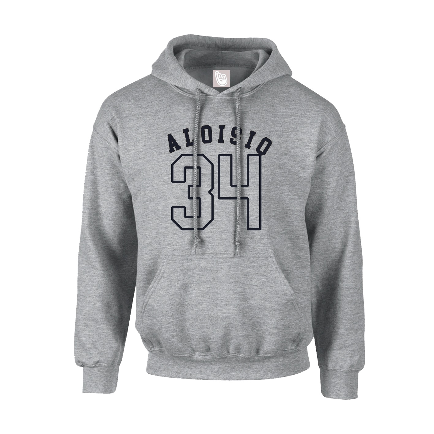 Youth Hoodie — Shirsey Arch in Grey
