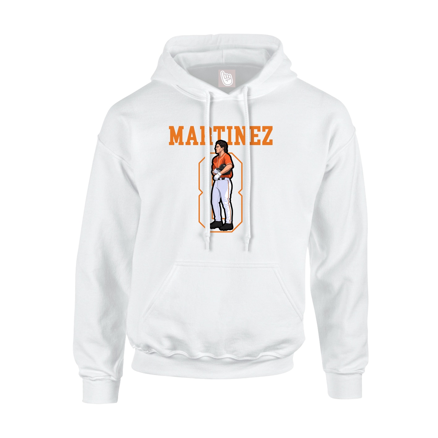 Hoodie — Shirsey in White