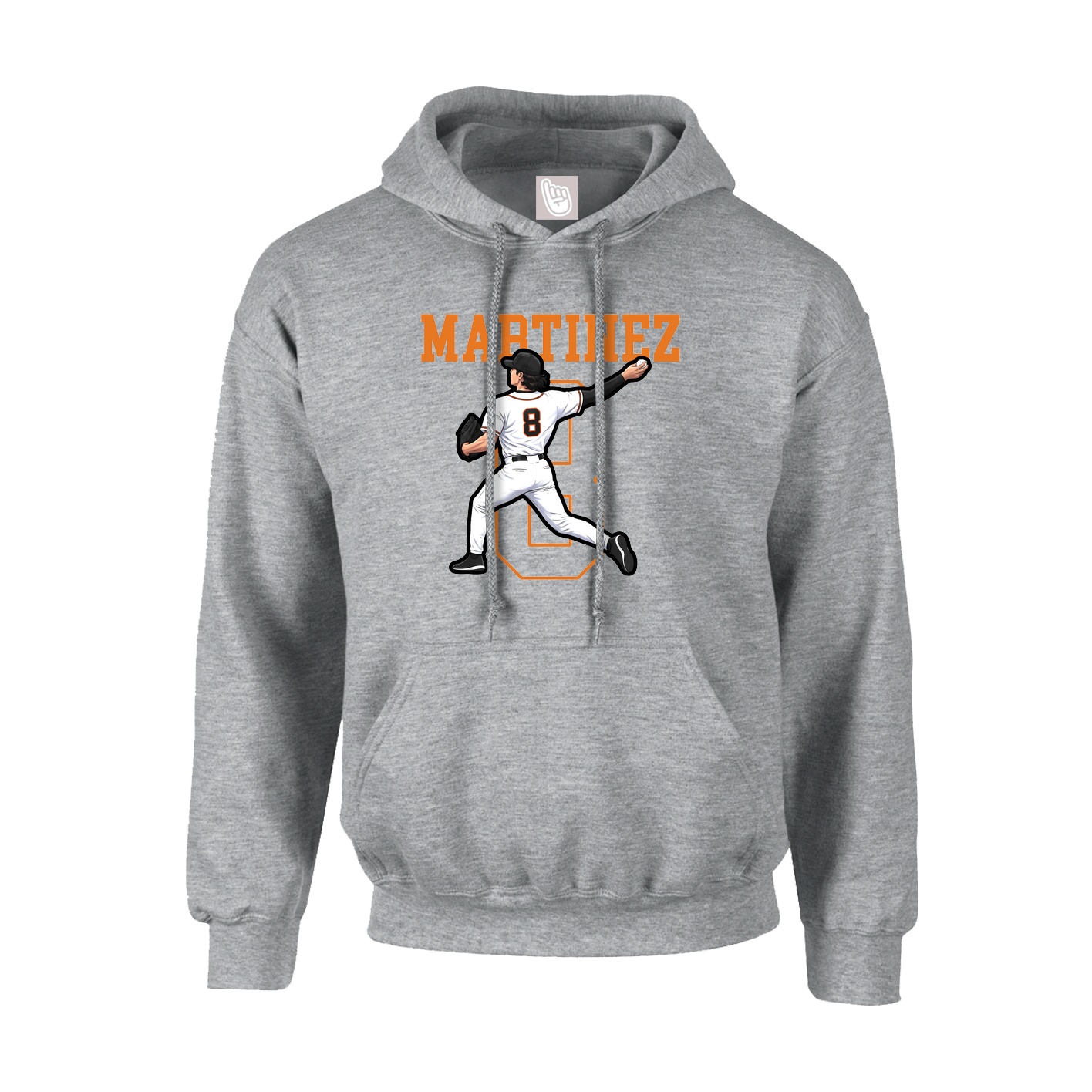 Hoodie — Shirsey in Grey
