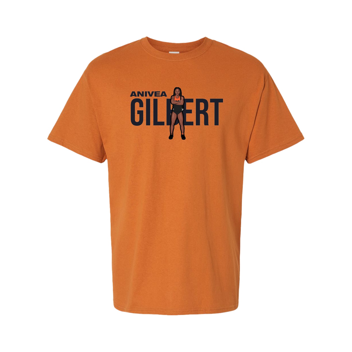 Tee — Player Name in Orange