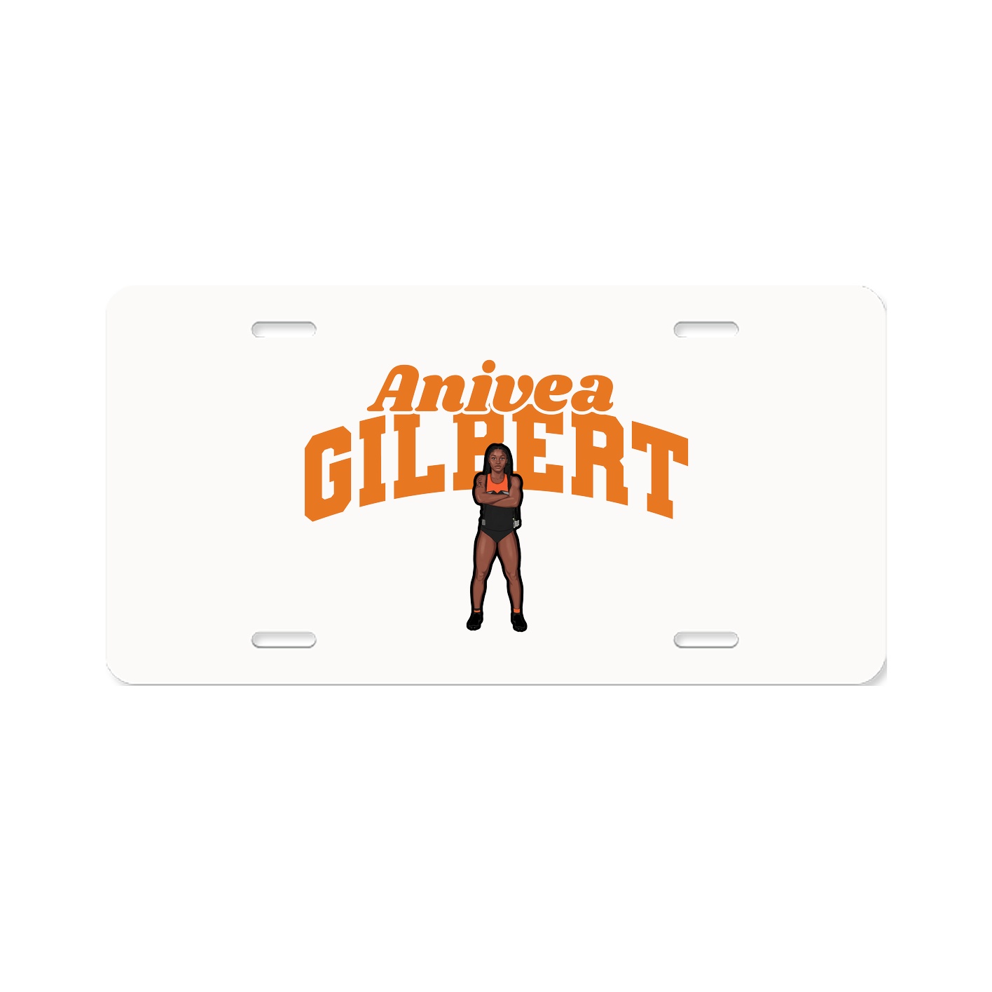 License Plate — Signature Arch in Classic