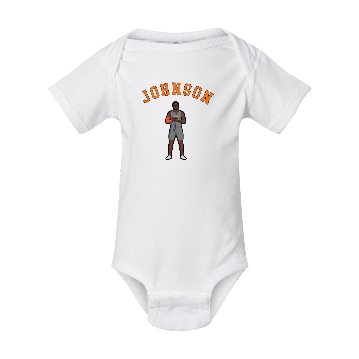 Baby Onesie — Shirsey Arch in White