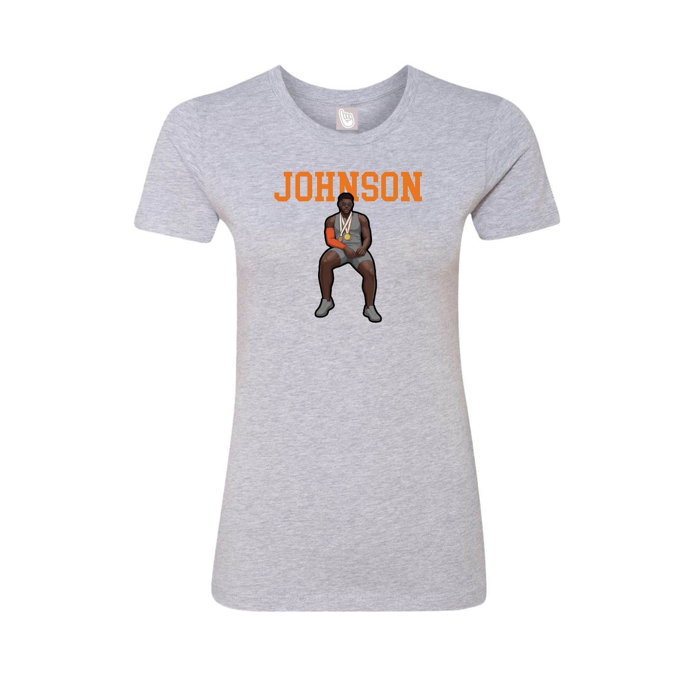 Fitted Women's Tee — Shirsey in Grey