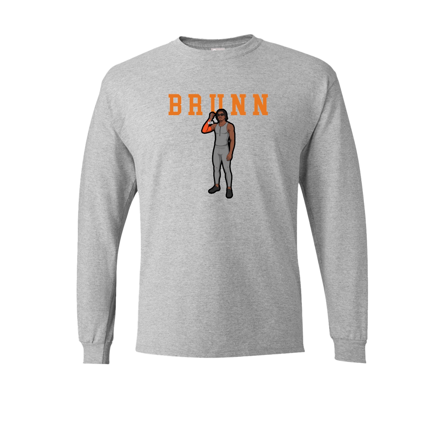 Long Sleeve Tee — Shirsey in Grey