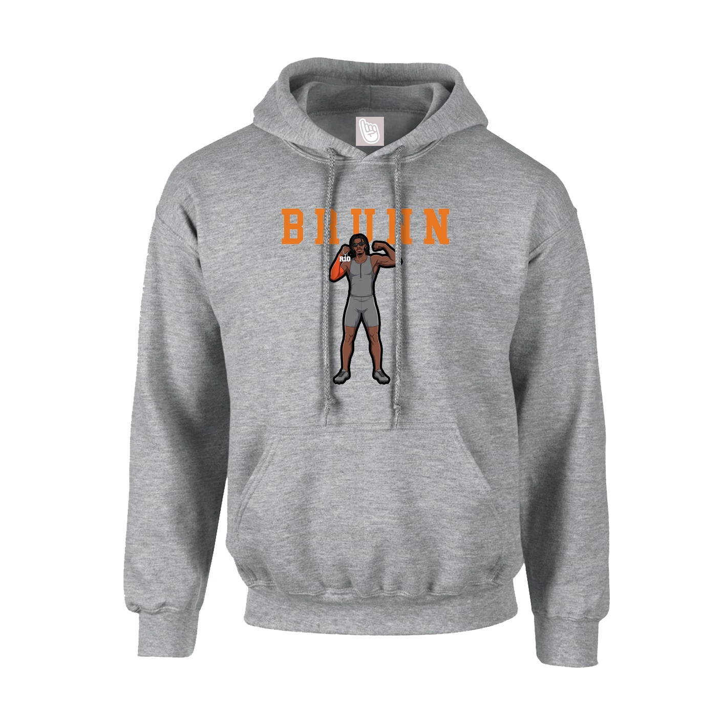 Hoodie — Shirsey in Grey