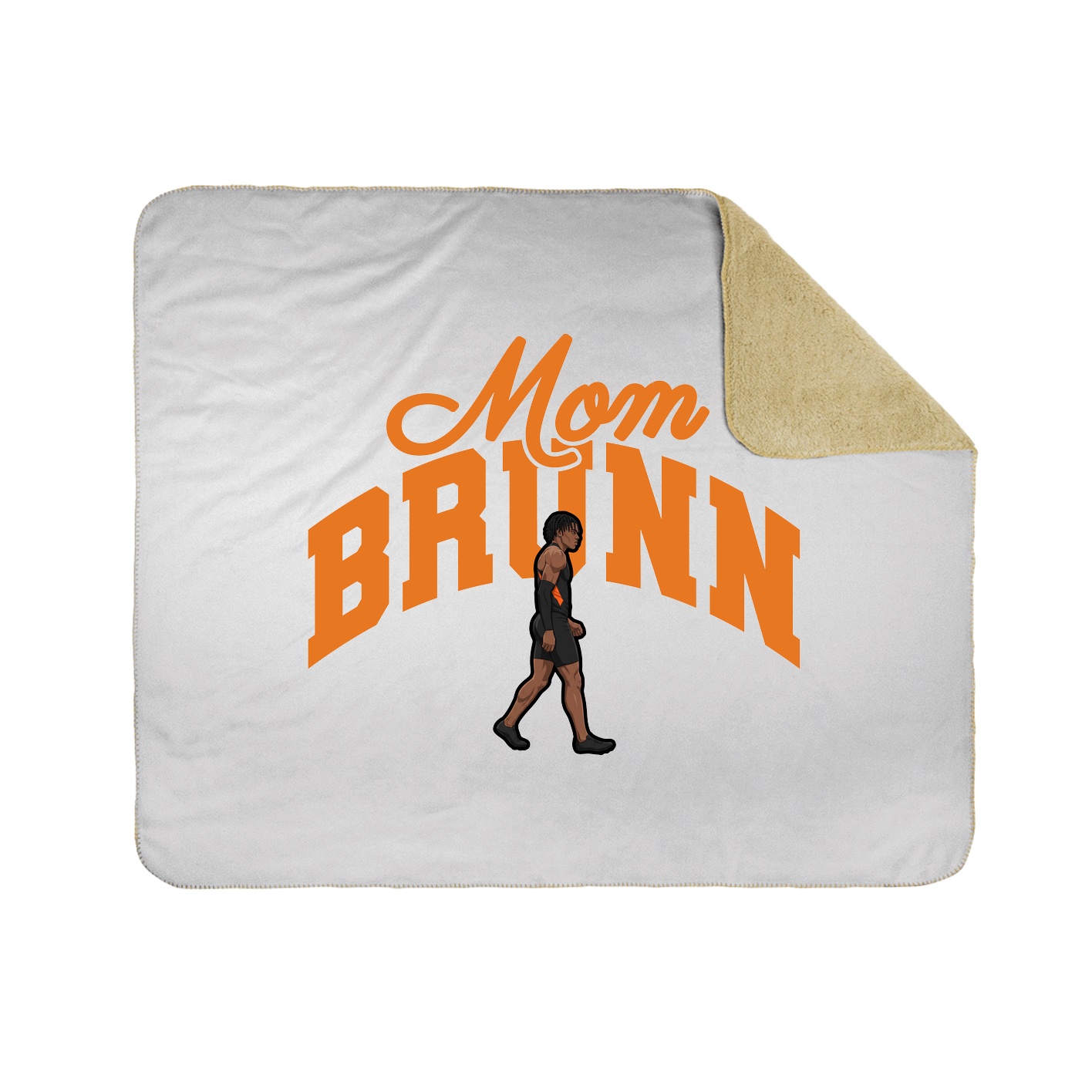 Throw Blanket — Mothers Day Arch in White