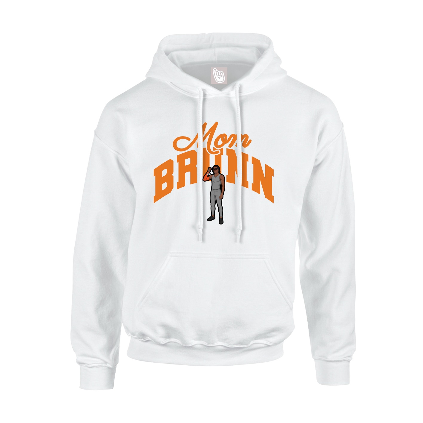 Youth Hoodie — Mothers Day Arch in White