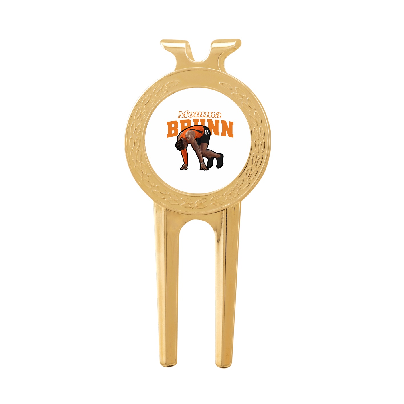 Divot Tool with Ball Marker — Mothers Day Block in Classic
