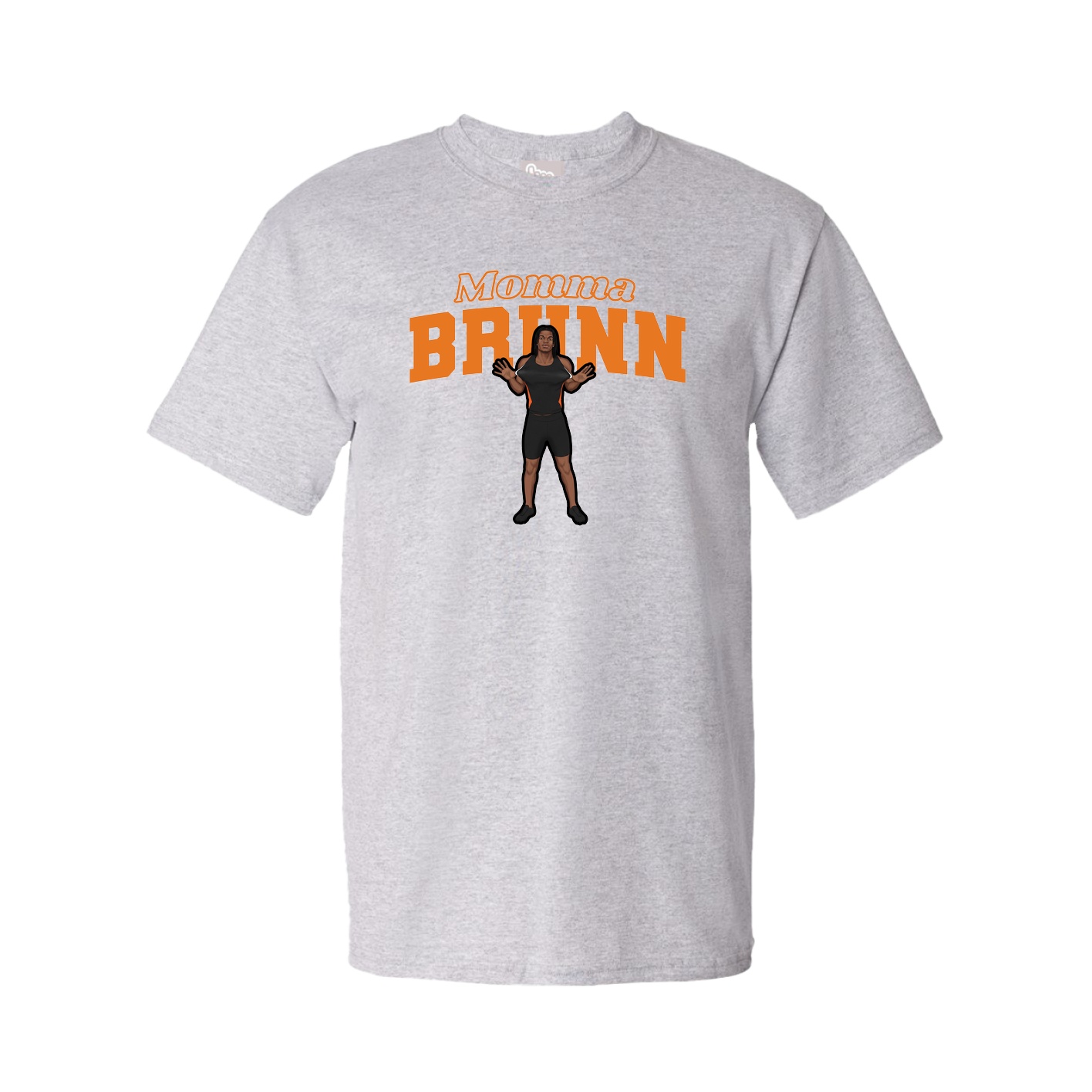 Youth Tee — Mothers Day Block in Grey