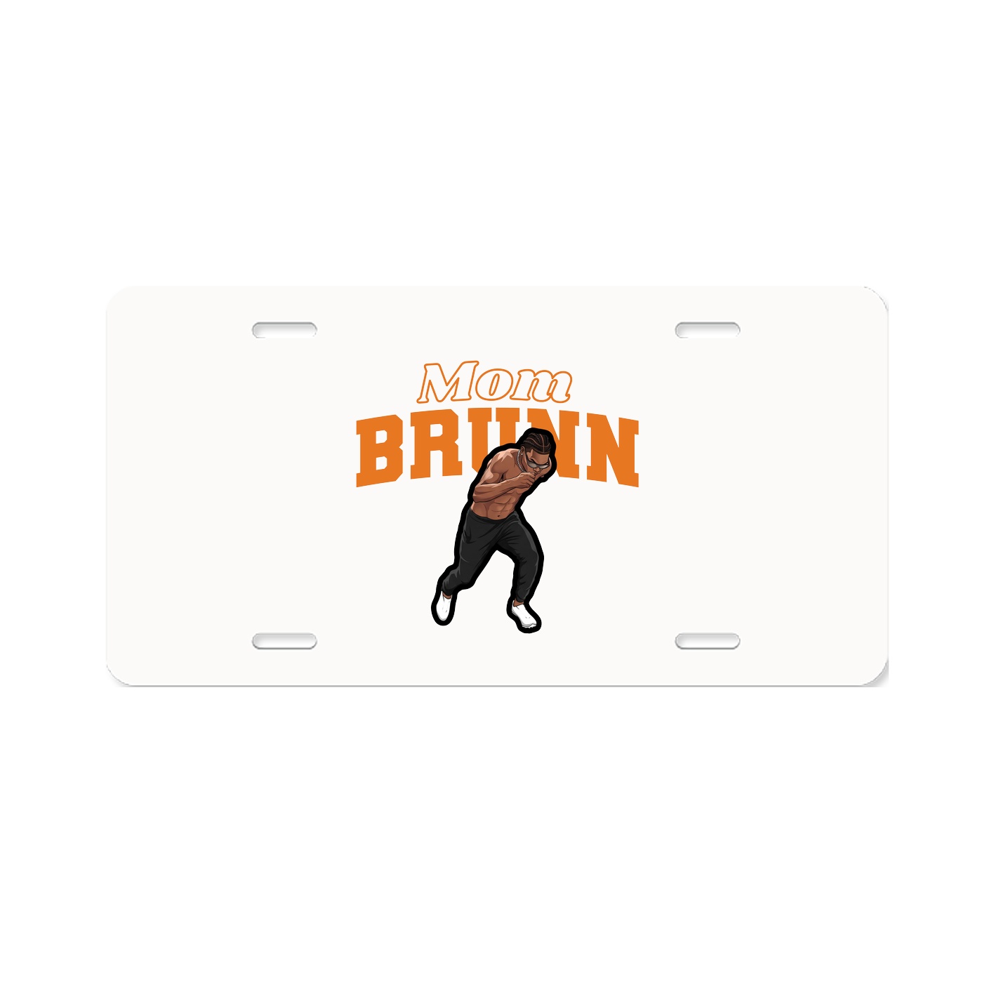 License Plate — Mothers Day Block in Classic