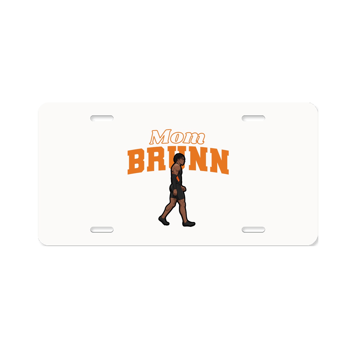 License Plate — Mothers Day Block in Classic