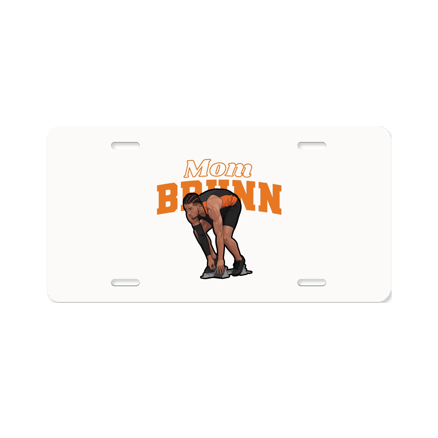 License Plate — Mothers Day Block in Classic