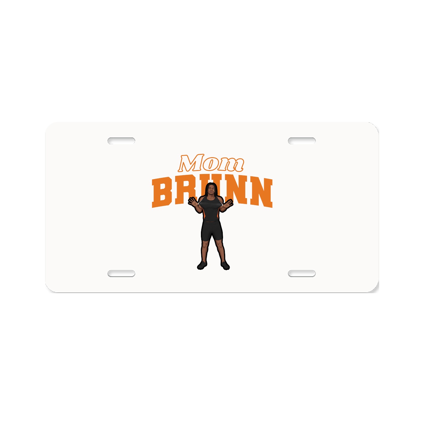 License Plate — Mothers Day Block in Classic
