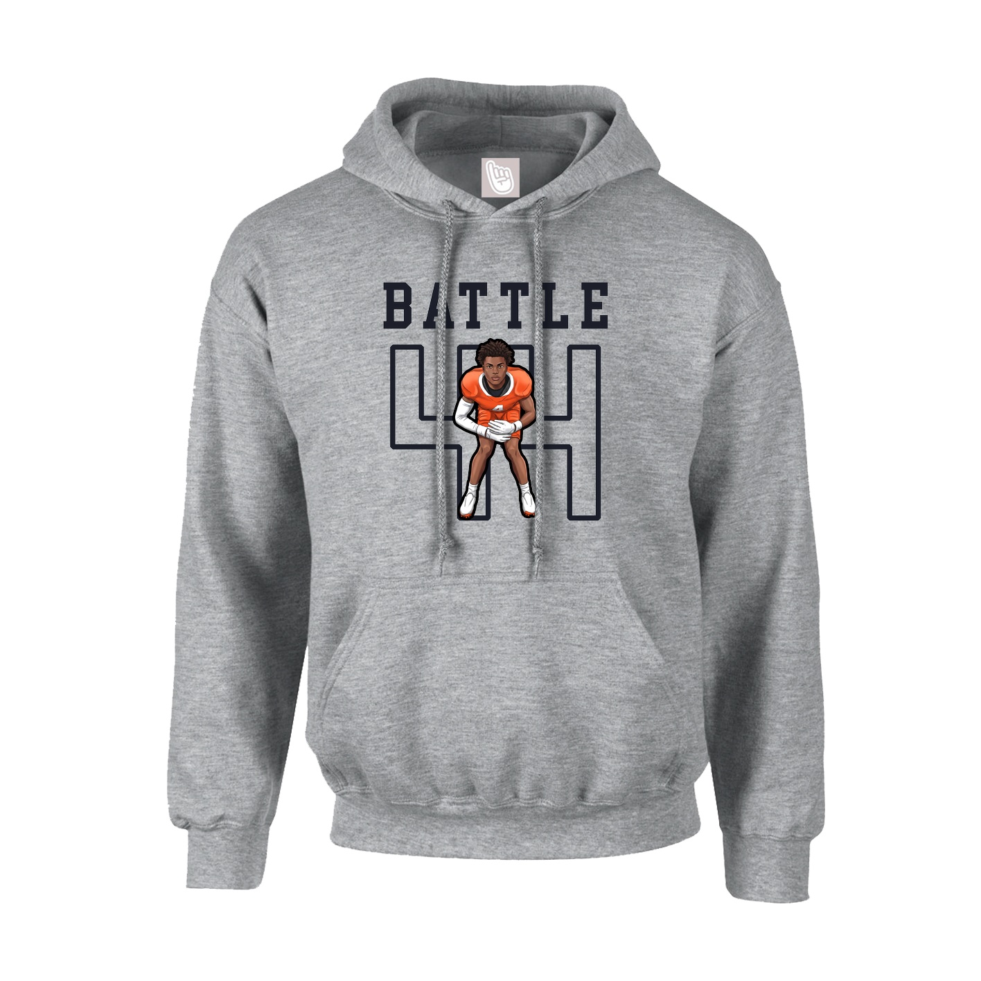Hoodie — Shirsey in Grey