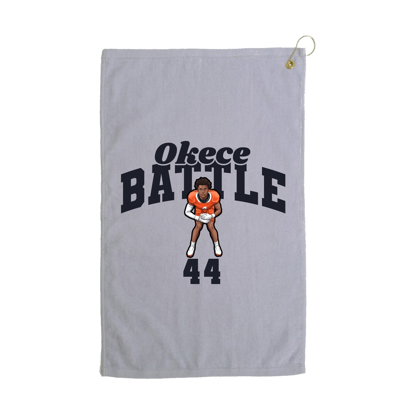 Golf Towel — Signature Arch in Grey