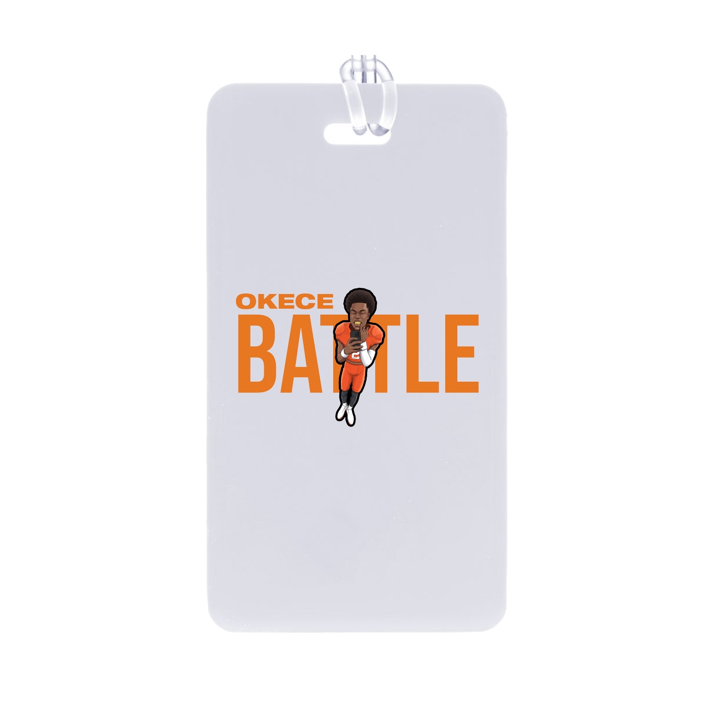 Bag Tag — Player Name in Classic