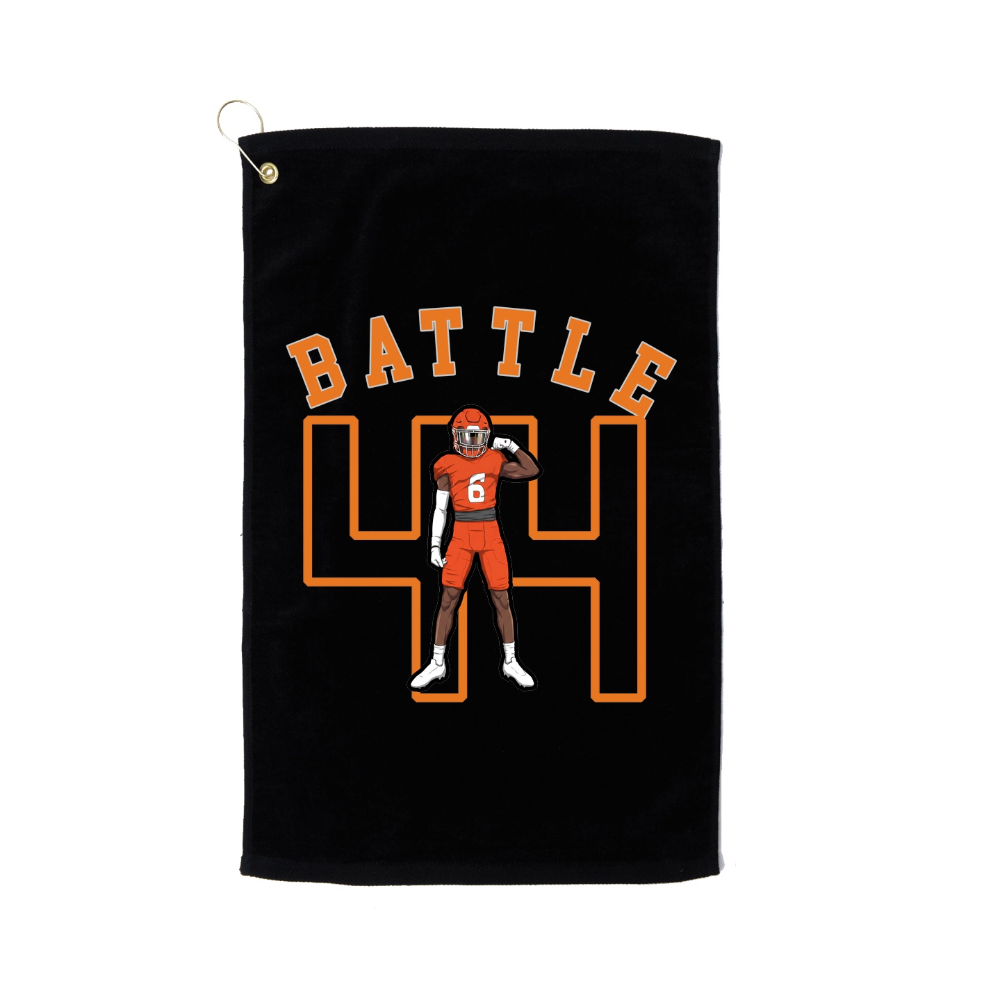 Golf Towel — Shirsey Arch in Black
