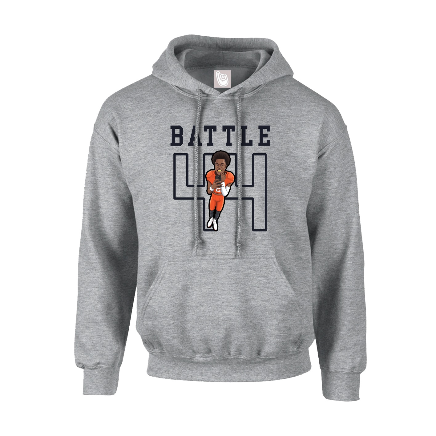 Hoodie — Shirsey in Grey