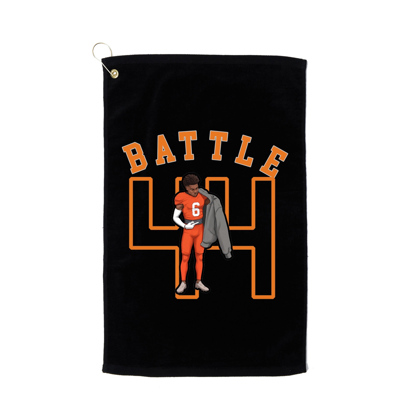 Golf Towel — Shirsey Arch in Black