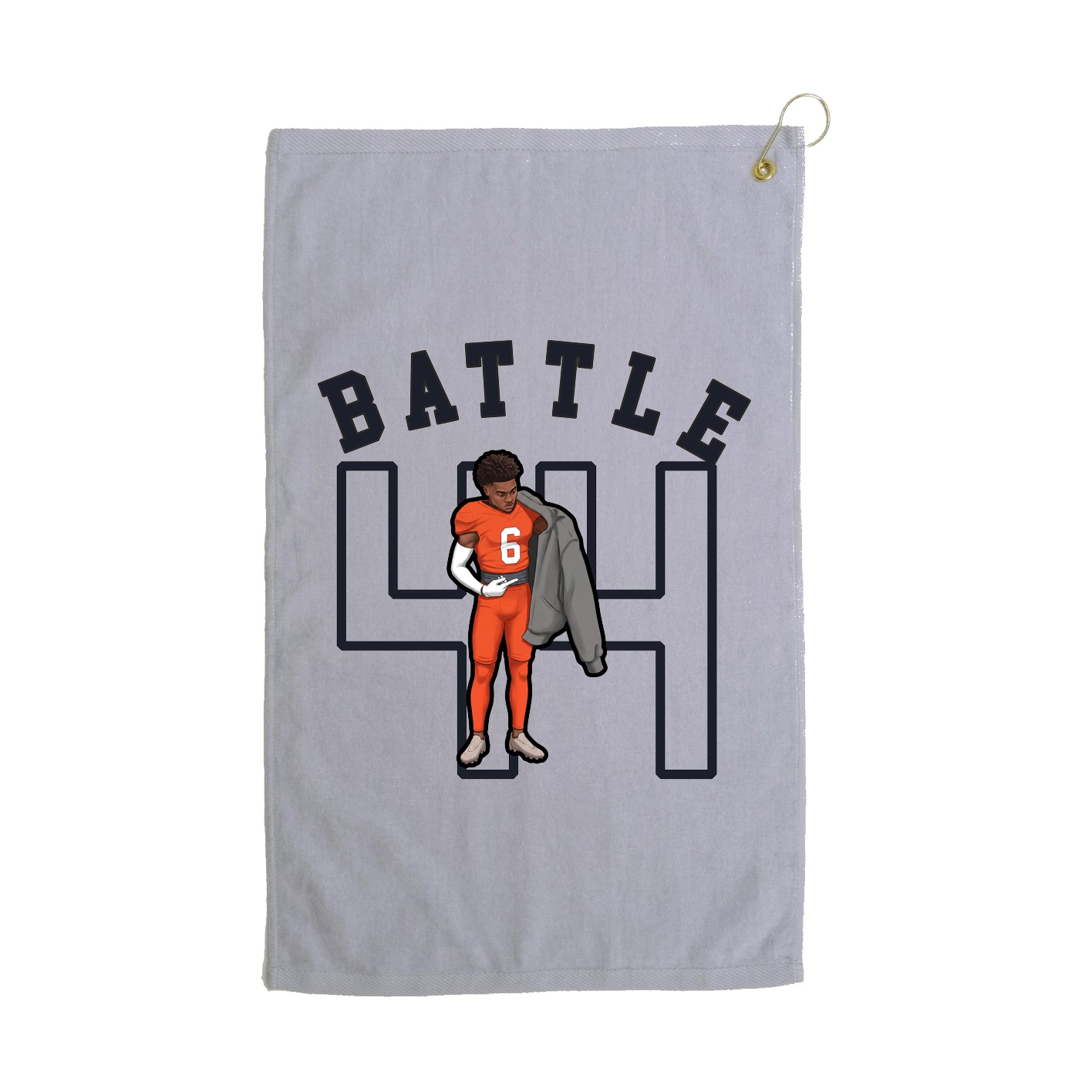 Golf Towel — Shirsey Arch in Grey