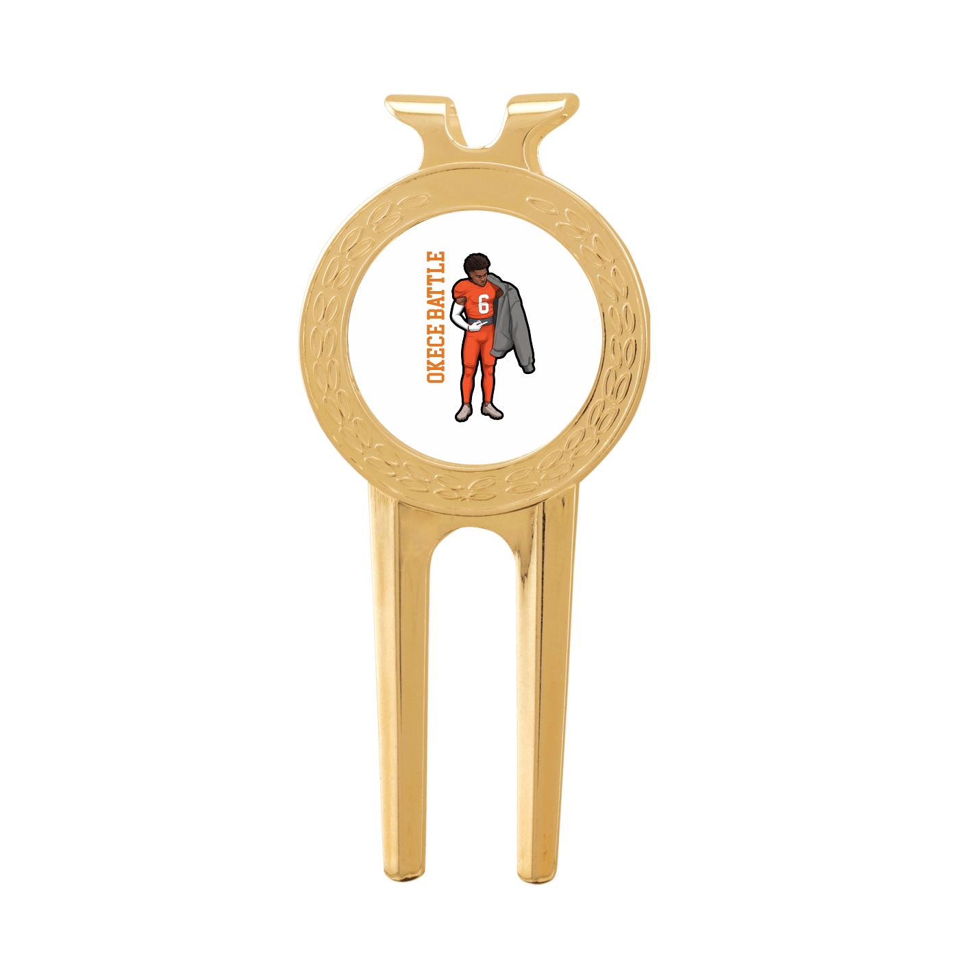Divot Tool with Ball Marker — Name Vertical in Classic
