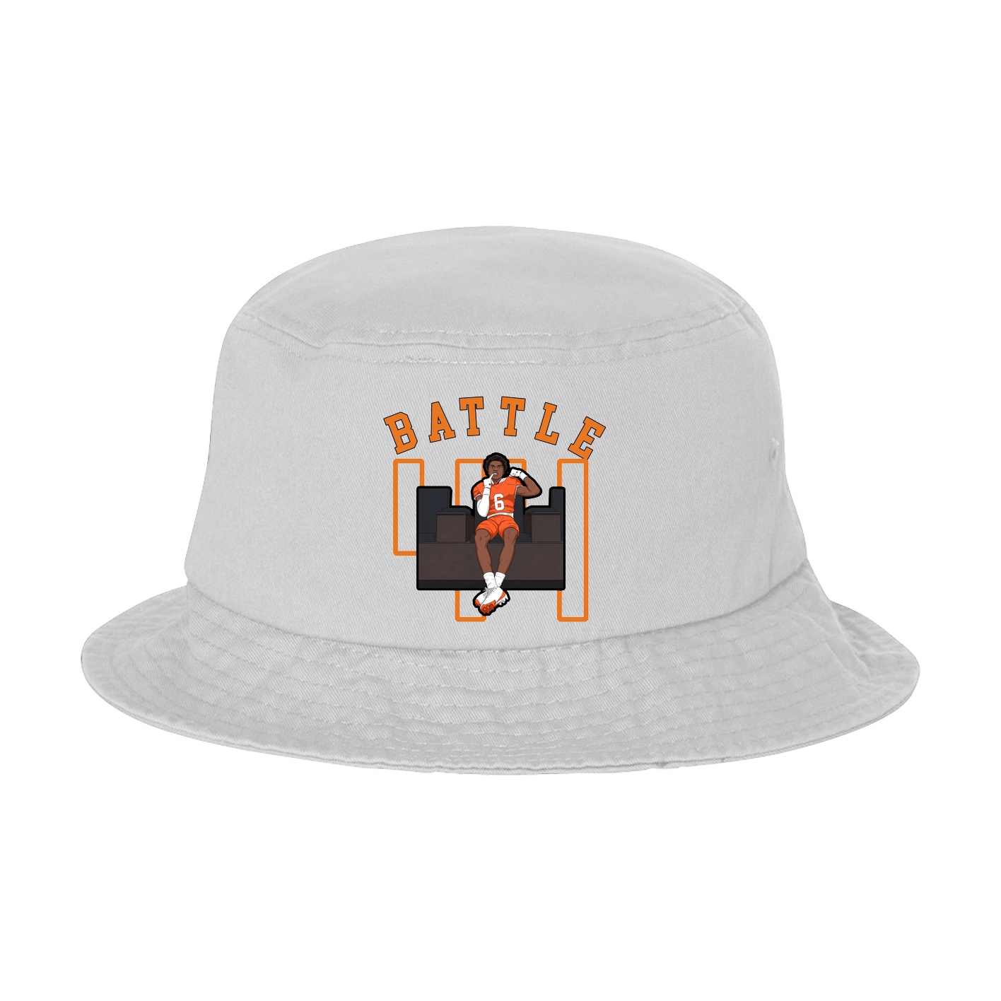 Bucket Cap — Shirsey Arch in White