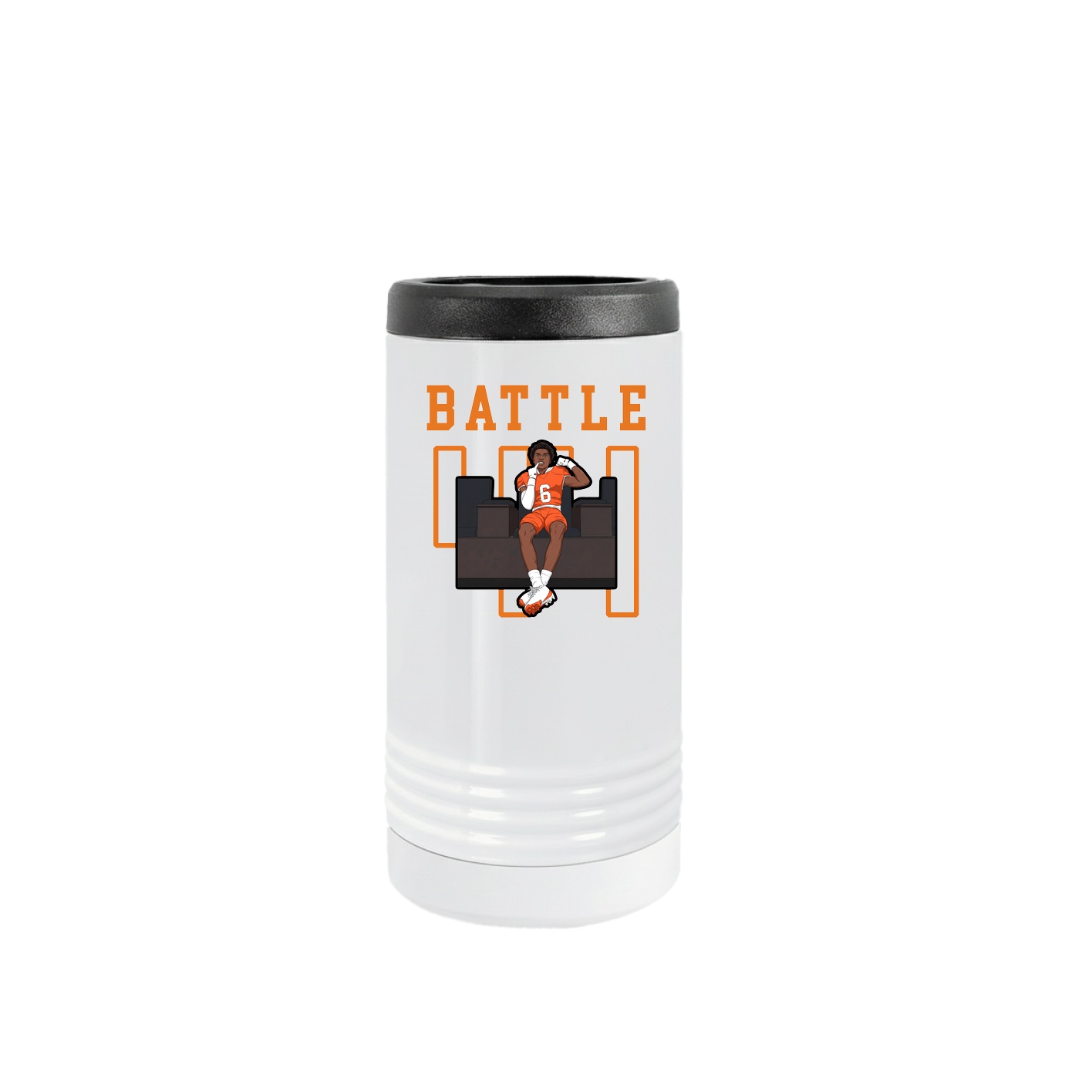 Slim Beverage Holder — Shirsey in White