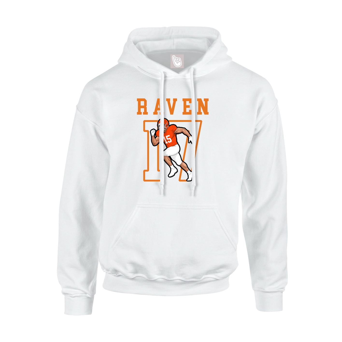 Hoodie — Shirsey in White