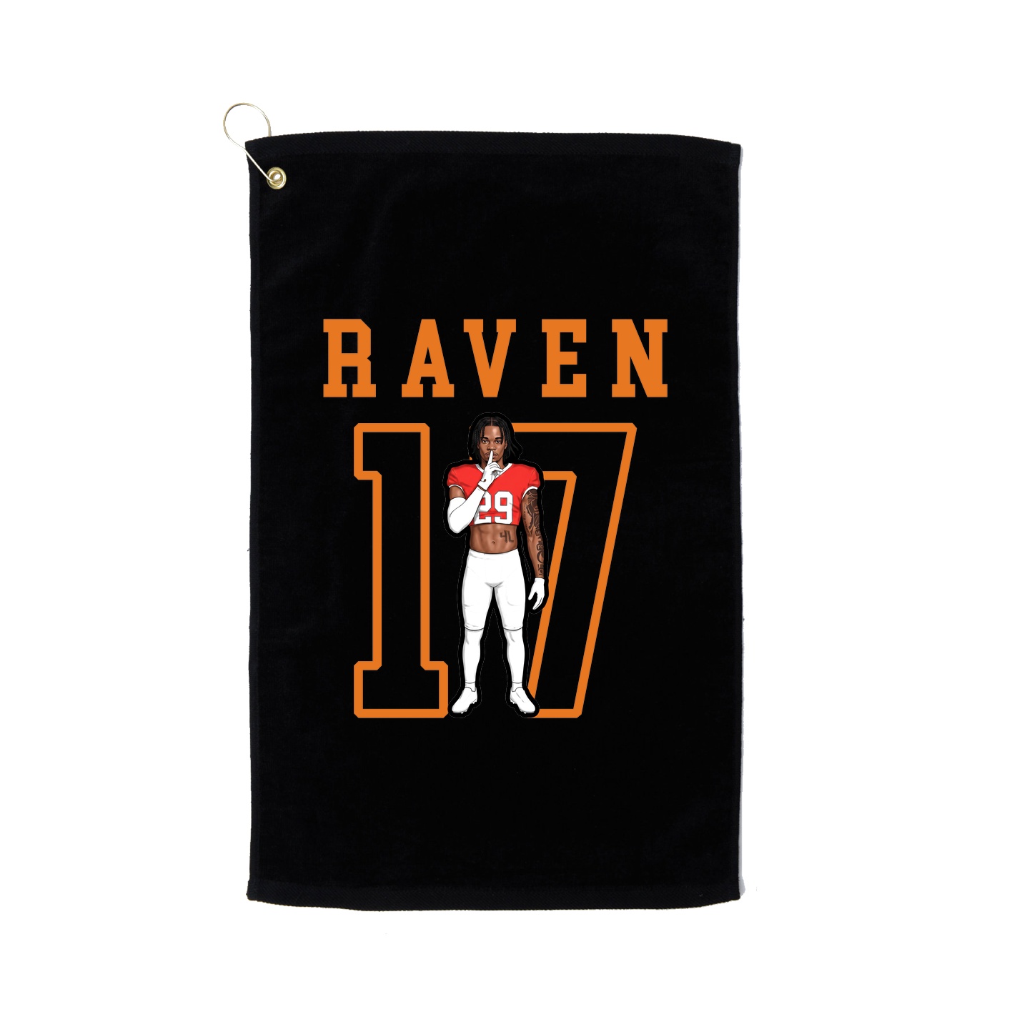 Golf Towel — Shirsey in Black