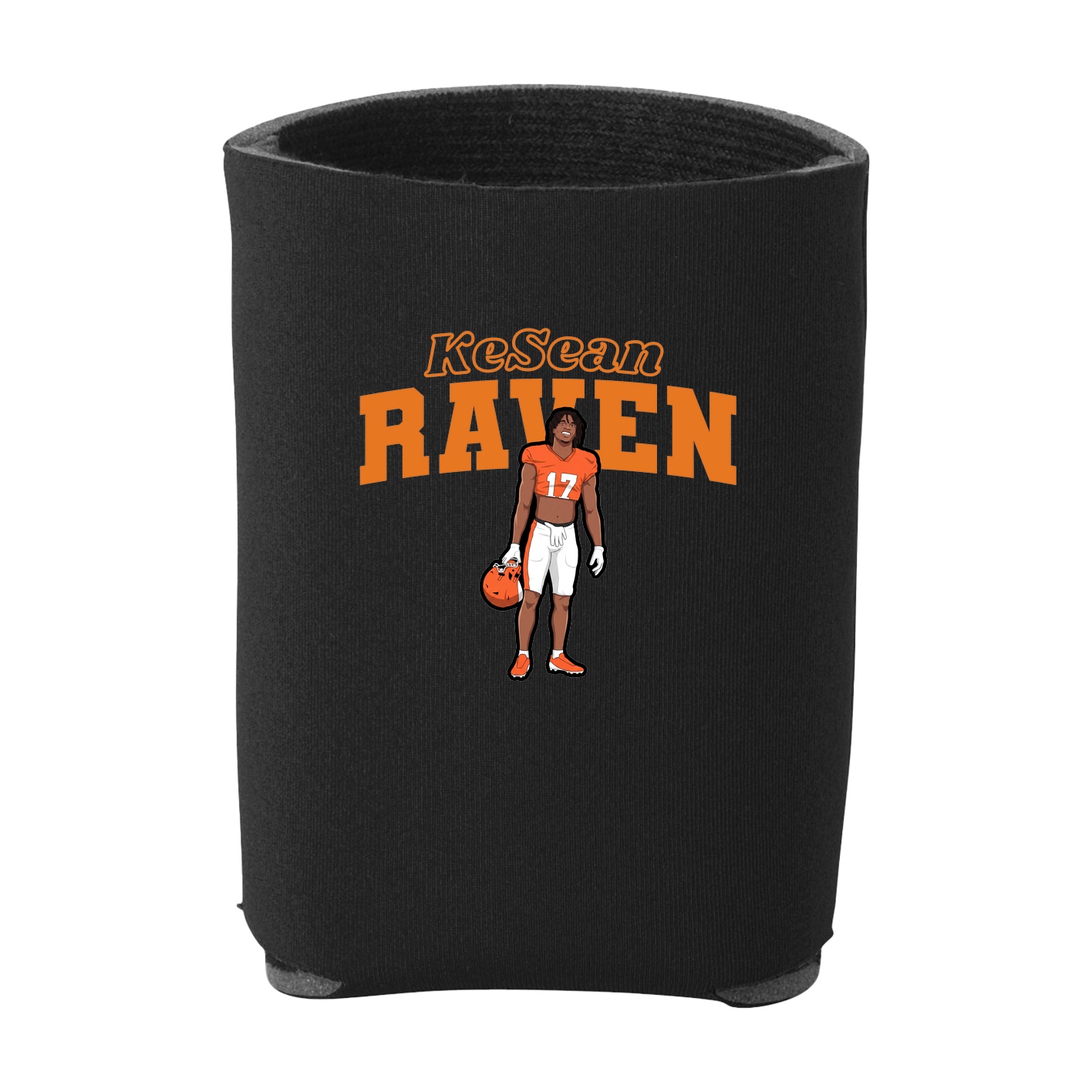 Can Holder — Name Arch in Black