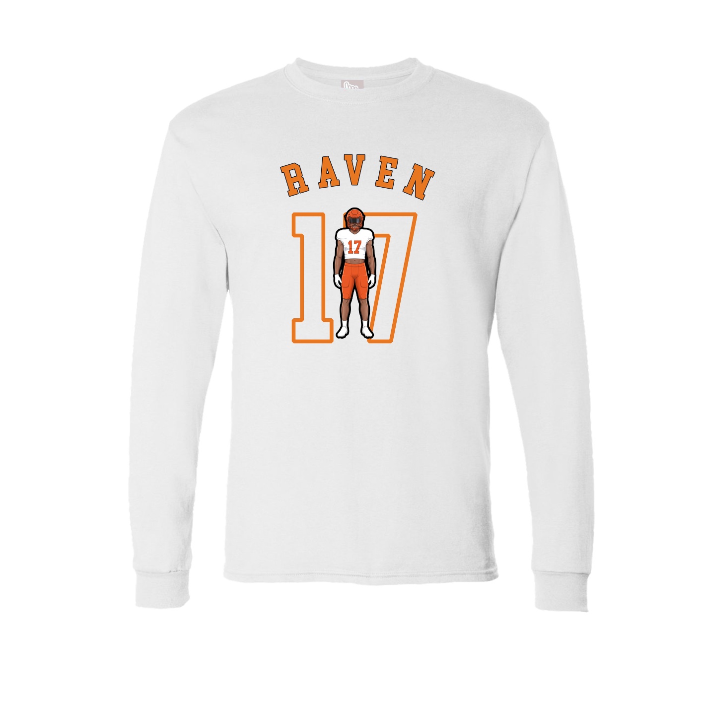 Long Sleeve Tee — Shirsey Arch in White