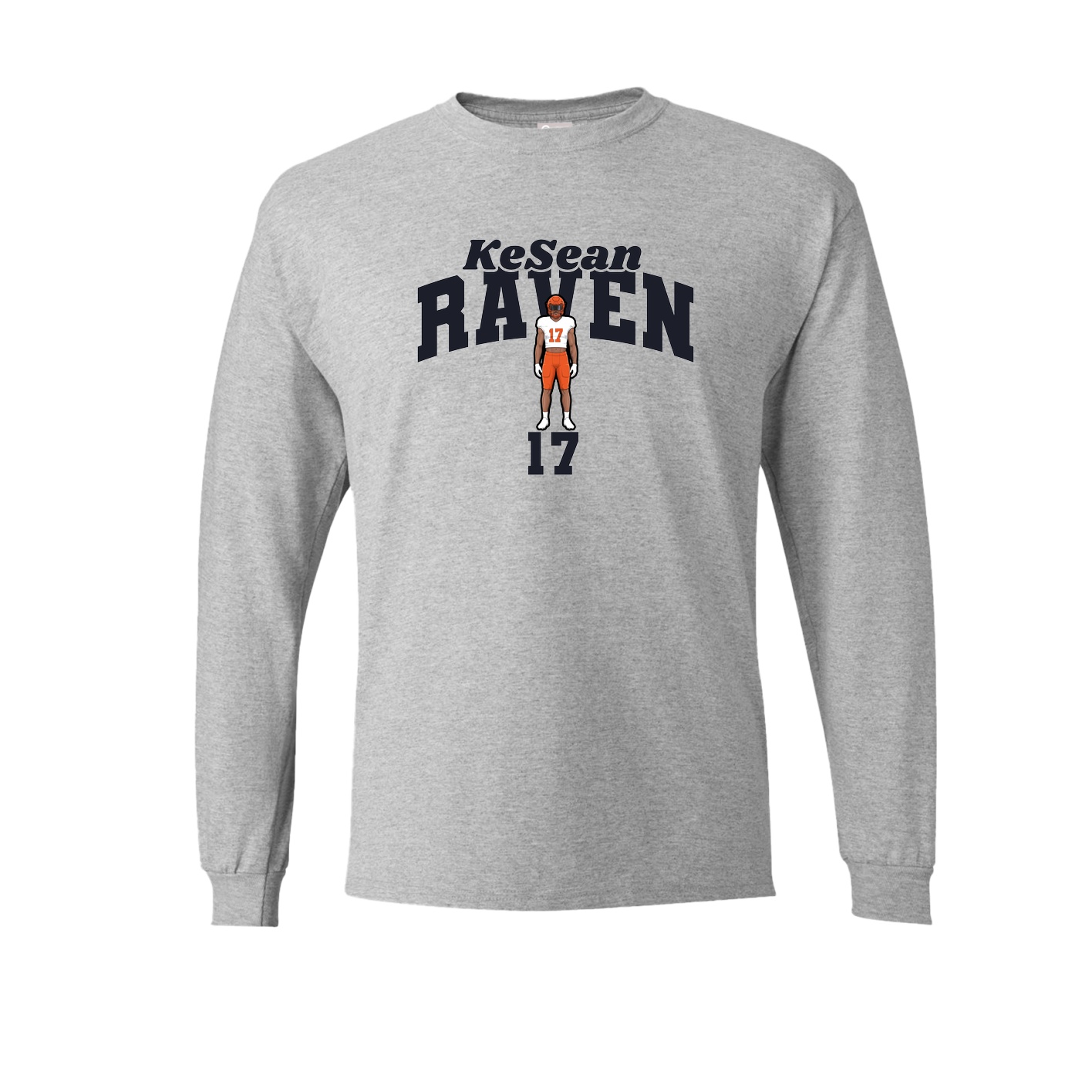 Long Sleeve Tee — Signature Arch in Grey