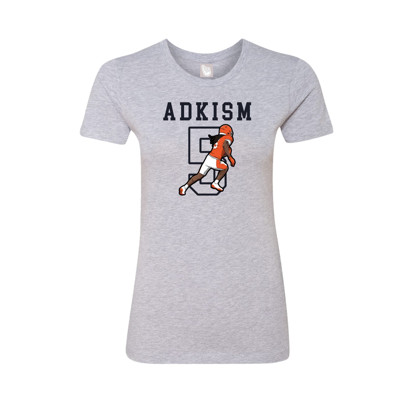 Fitted Women's Tee — Shirsey in Grey
