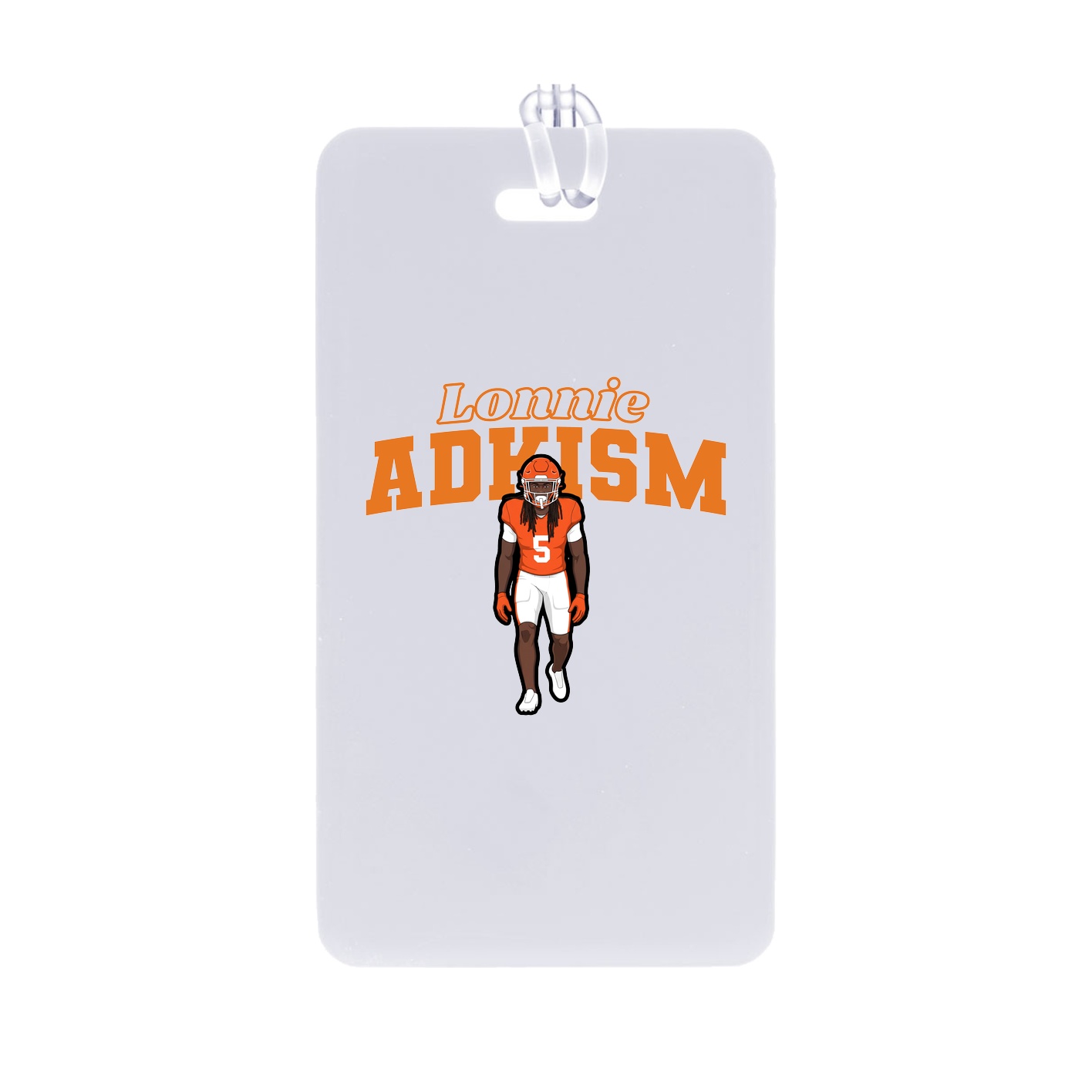 Bag Tag — Name Arch in Classic