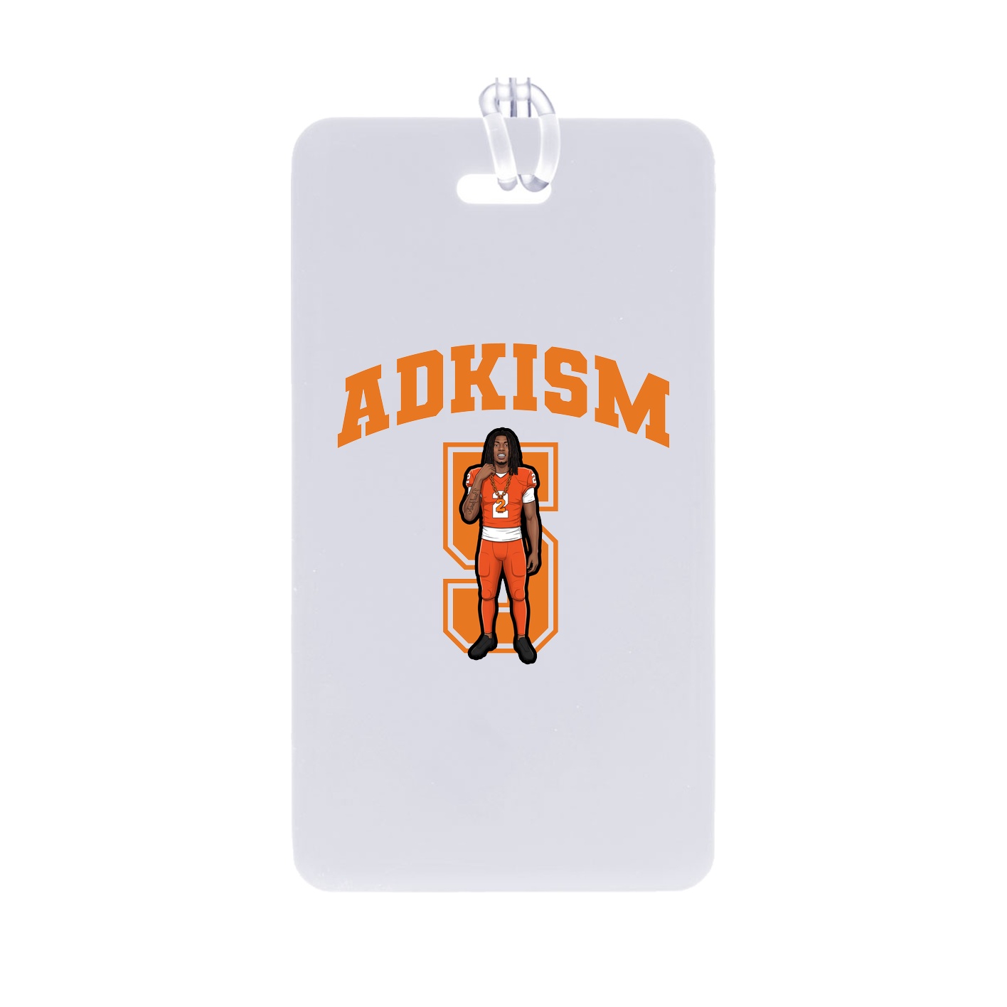 Bag Tag — Number in Classic