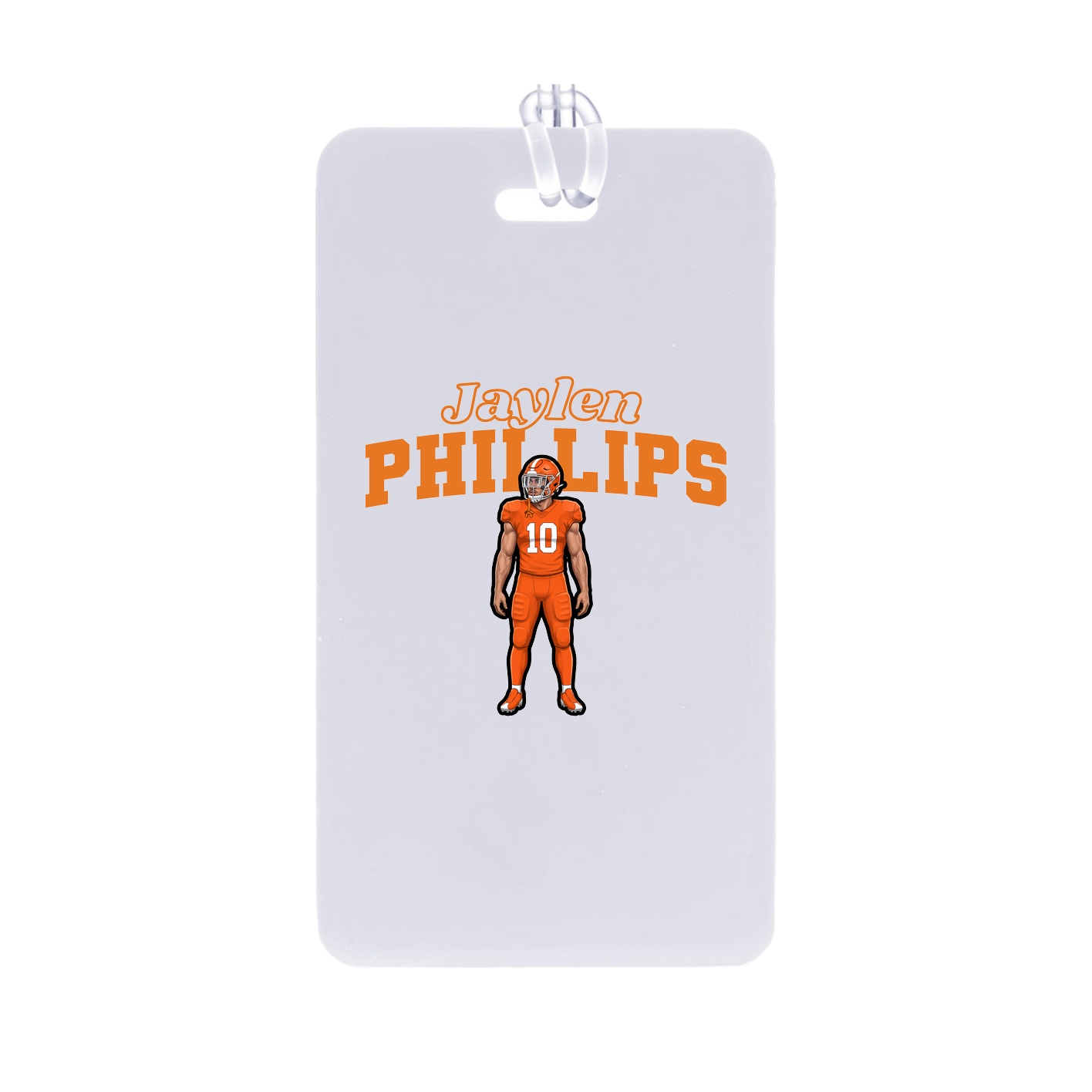 Bag Tag — Name Arch in Classic