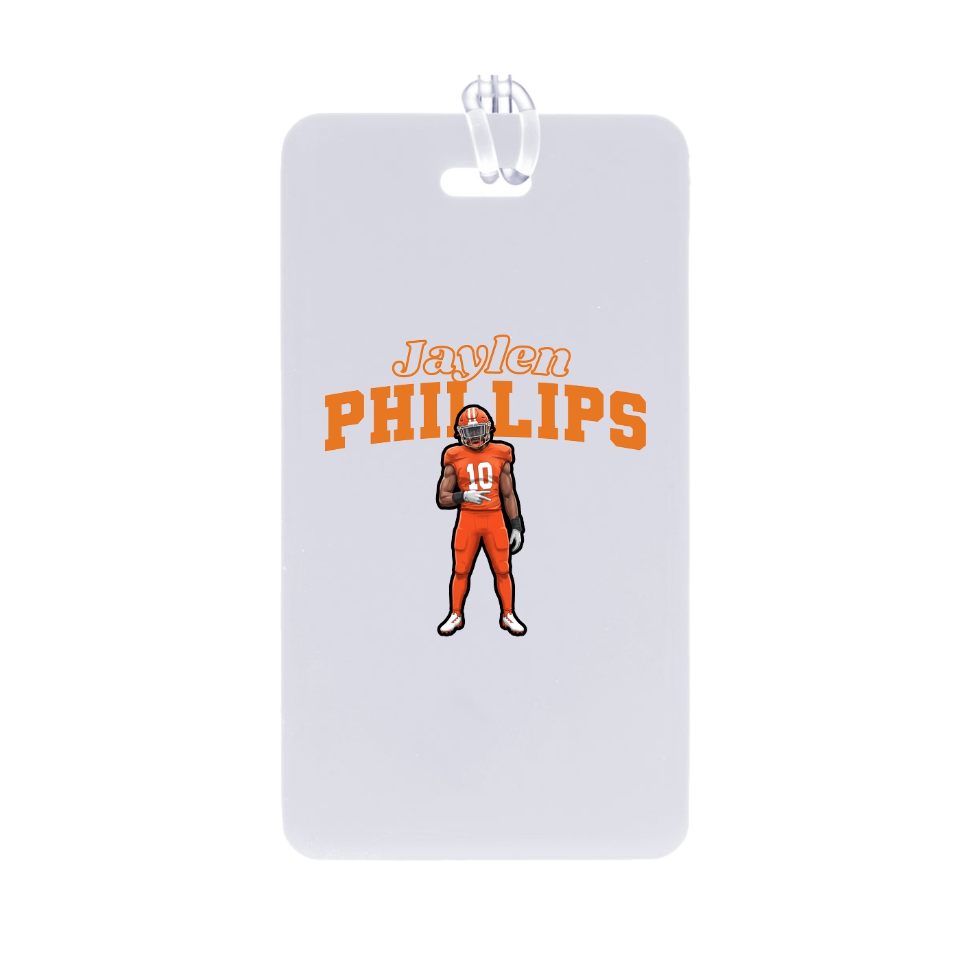 Bag Tag — Name Arch in Classic