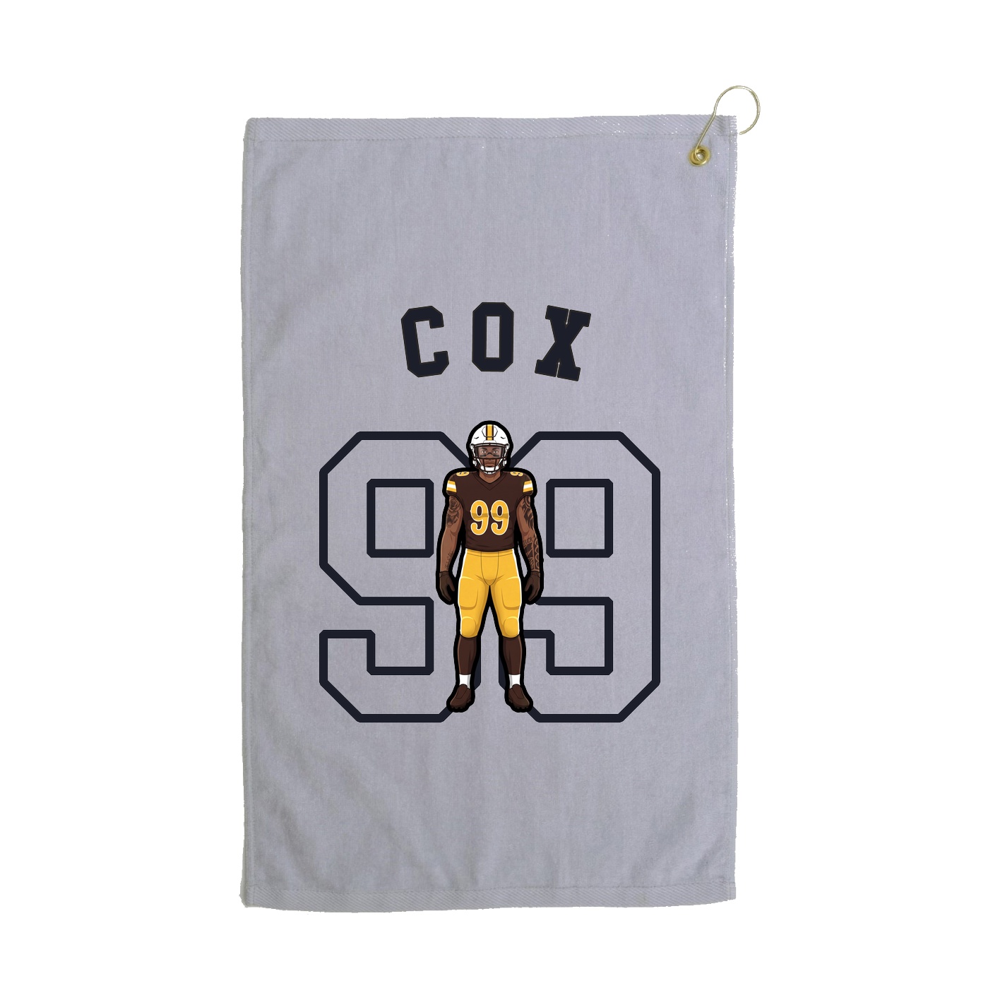 Golf Towel — Shirsey Arch in Grey