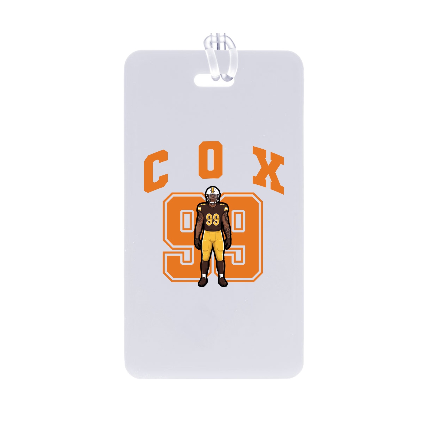Bag Tag — Number in Classic