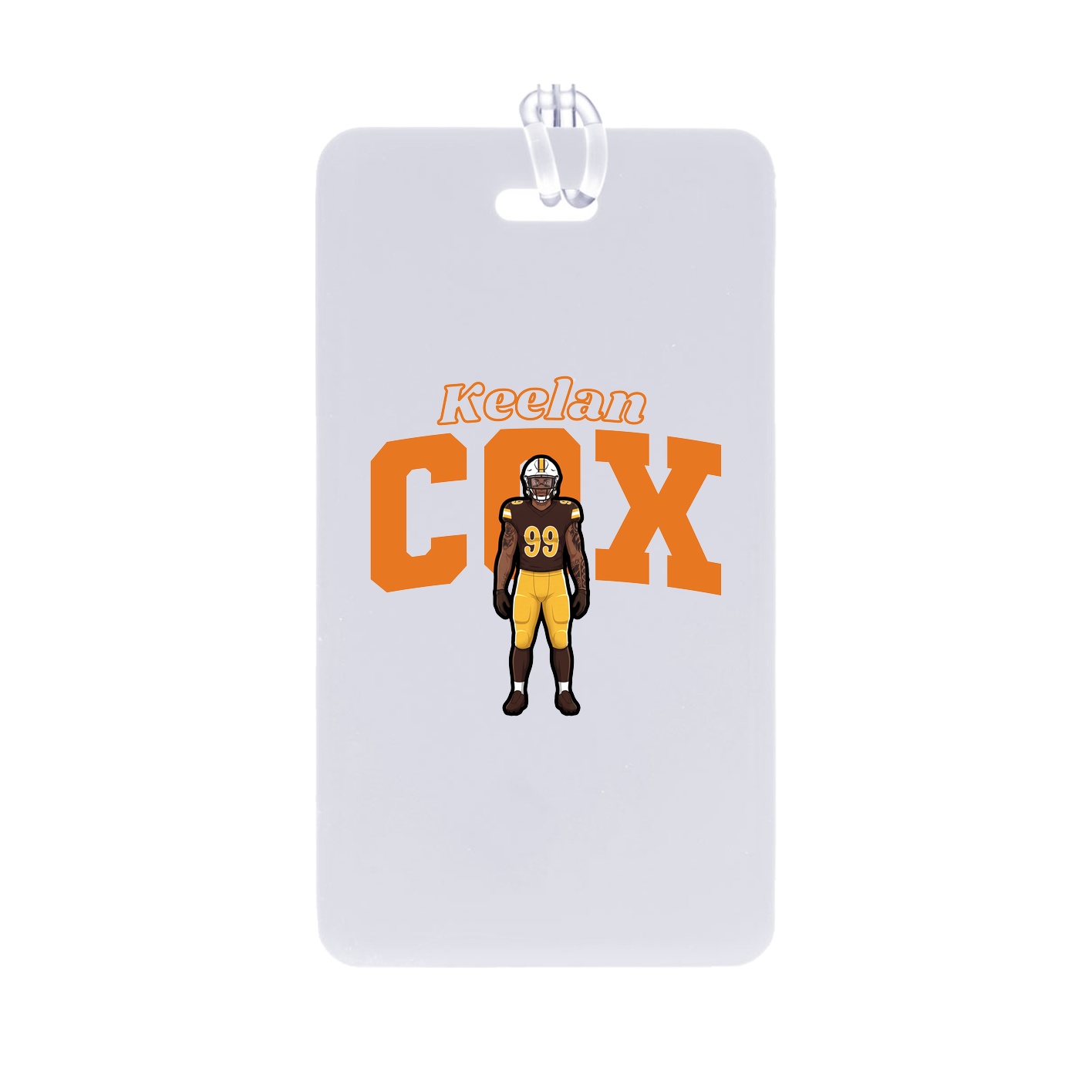 Bag Tag — Name Arch in Classic