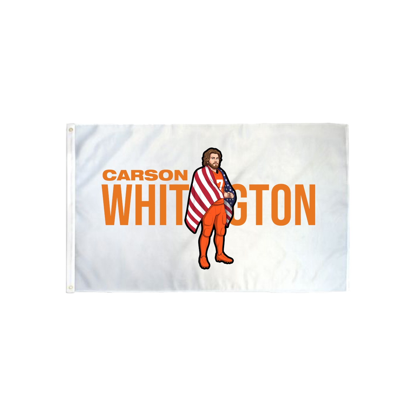 3x5 Flag — Player Name in Classic