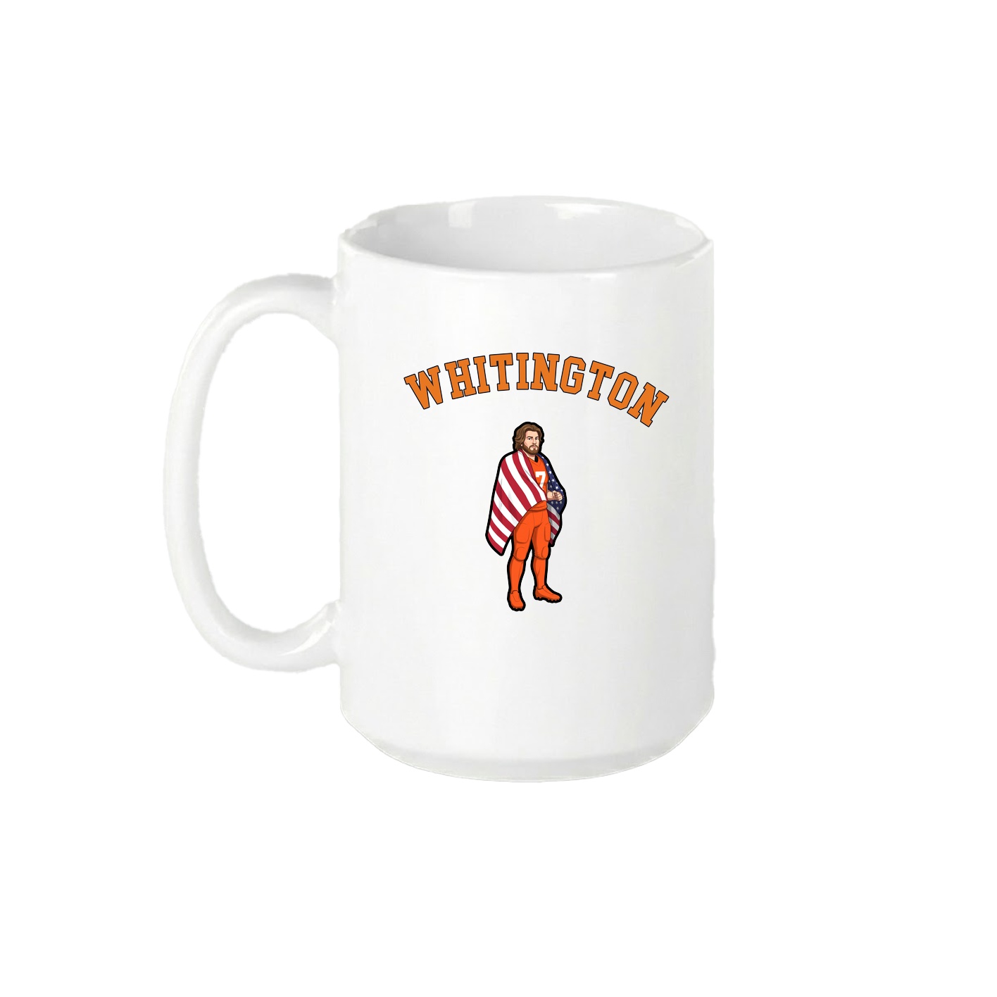 15oz Coffee Mug — Shirsey Arch in White