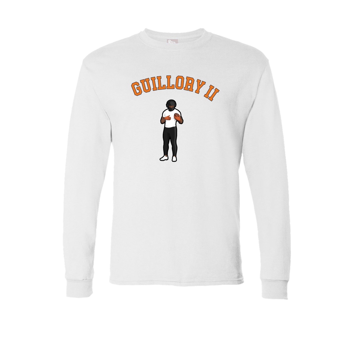 Long Sleeve Tee — Shirsey Arch in White
