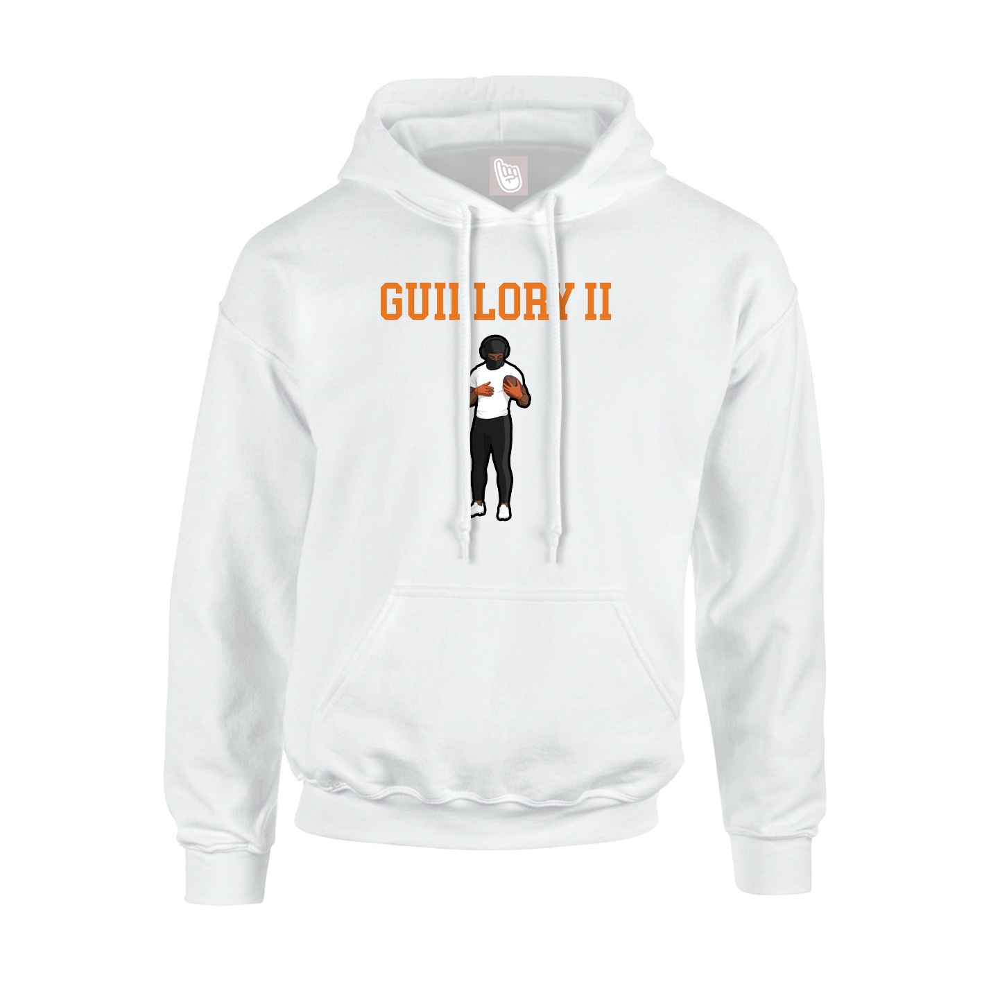 Hoodie — Shirsey in White