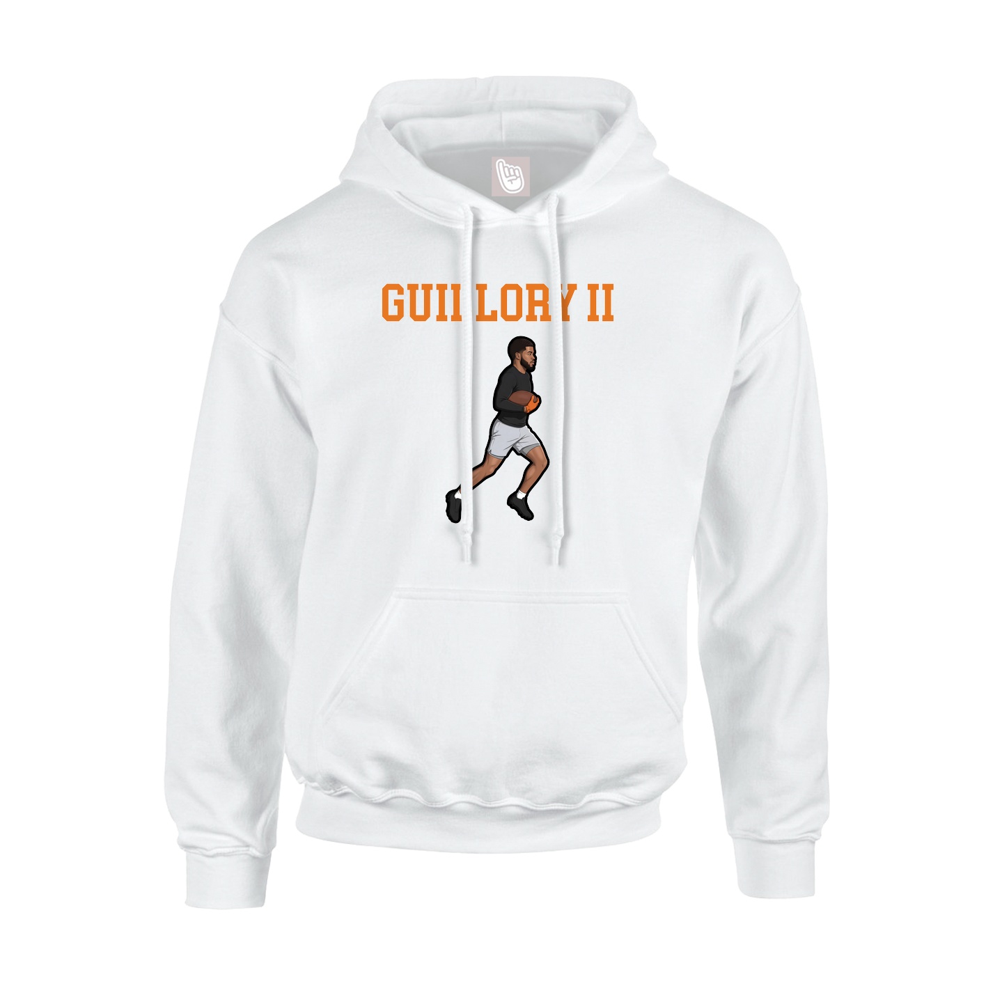 Hoodie — Shirsey in White