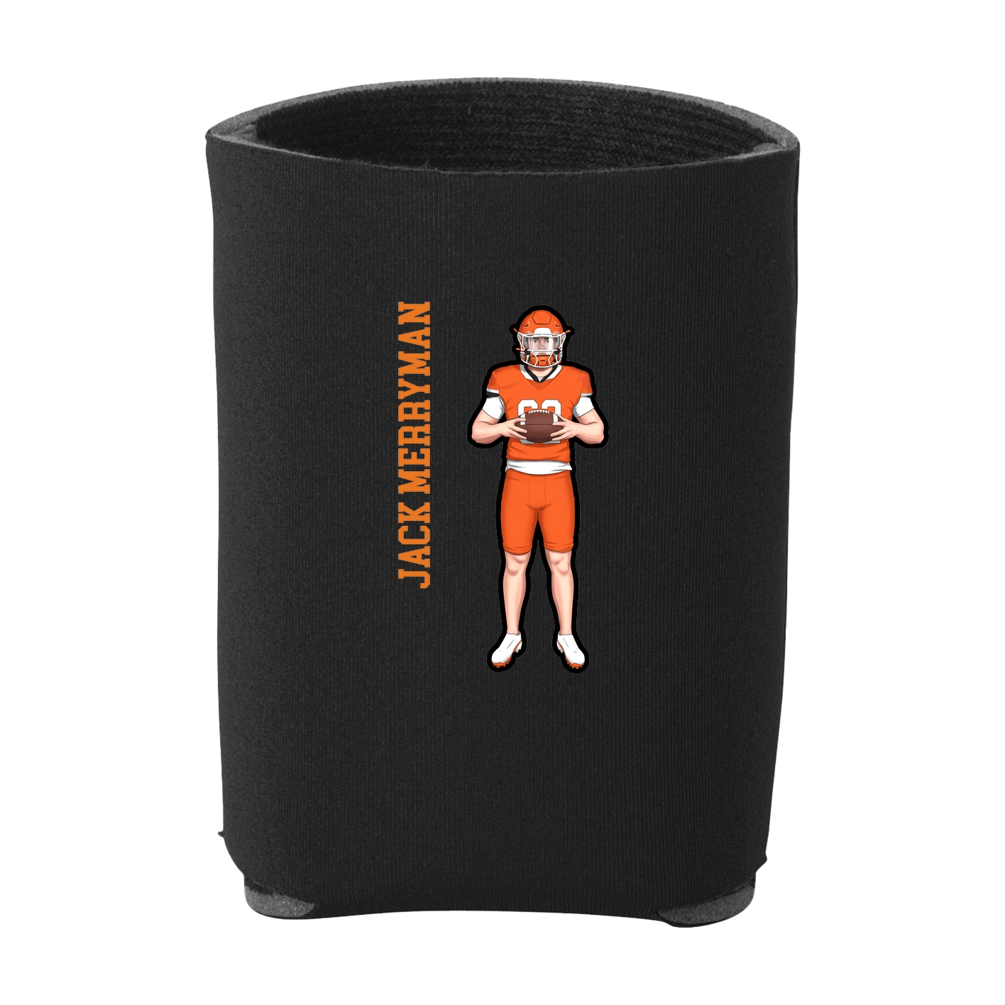 Can Holder — Name Vertical in Black