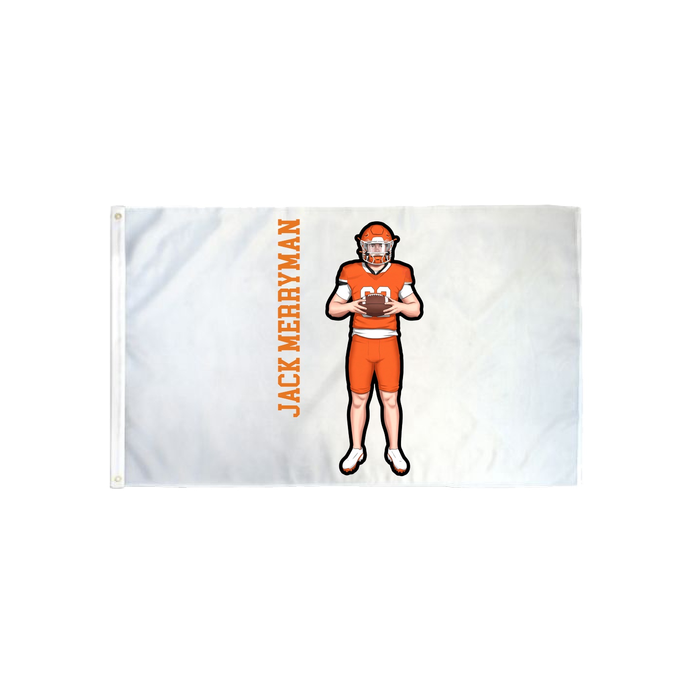 3x5 Flag — Name Vertical in Classic