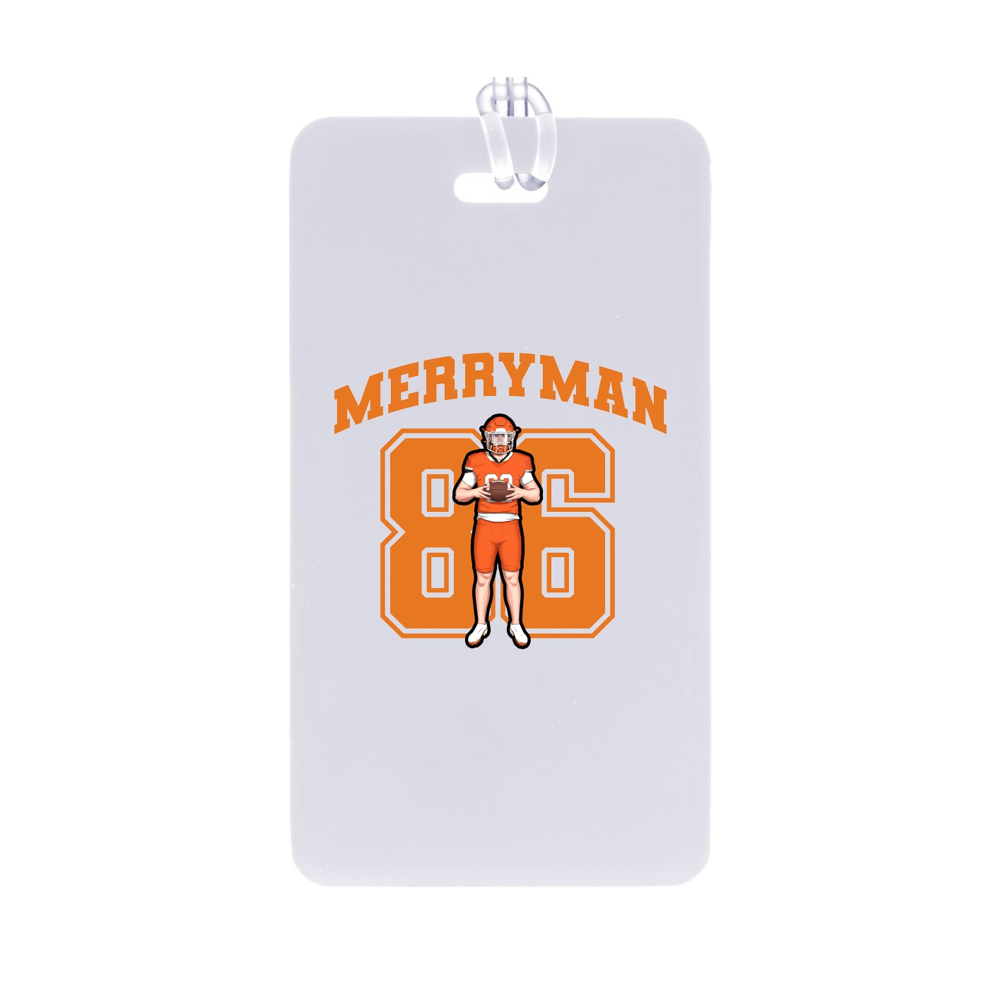 Bag Tag — Number in Classic